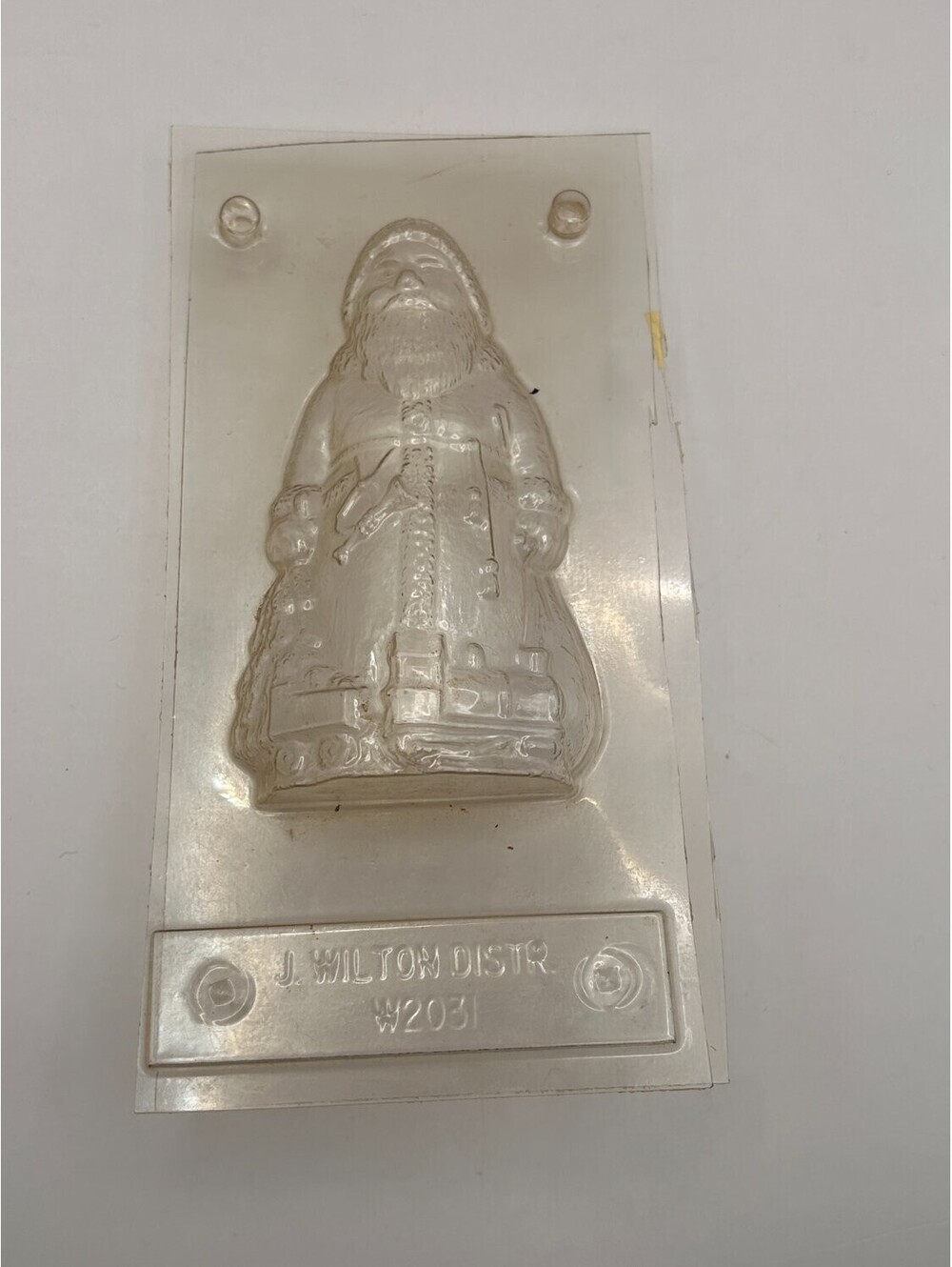 J. Wilton Distr. W2031 Two-piece Chocolate Mold Clear vintage